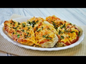 Нежные куриные отбивные в духовке (мясо по-французски)