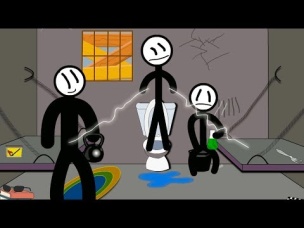 ОСТОРОЖНО БРЕД стикмен убегает из тюрьмы в веселом видео   канала от Funny Games TV