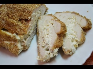 Очень вкусное куриное филе с творогом