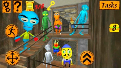 ПОЯВИЛИСЬ новые СОСЕДИ! обновленная Игра СПАНЧ боб ДЕЛАЮ КОНЦОВКУ - Sponge Area 51 Neighbor