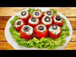 Простые и вкусные закуски из помидоров