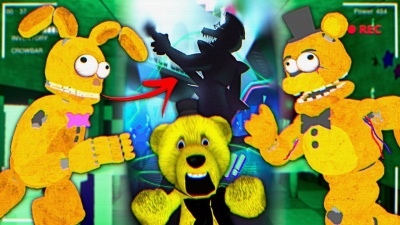 САМЫЙ УПОРОТЫЙ FNAF   OUTLAST с ЗОЛОТЫМИ АНИМАТРОНИКАМИ и НОВЫЙ ТИЗЕР с КРОКОДИЛОМ из ФНАФ 9 !!!