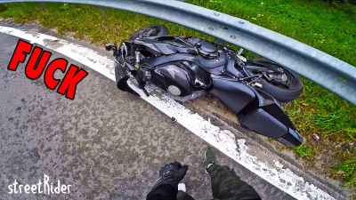 СНОВА РАЗЛОЖИЛСЯ НА МОТОЦИКЛЕ | Авария на Honda Fireblade