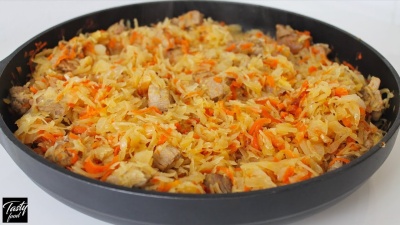 Тушеная Капуста. Самый Простой и Вкусный Рецепт!