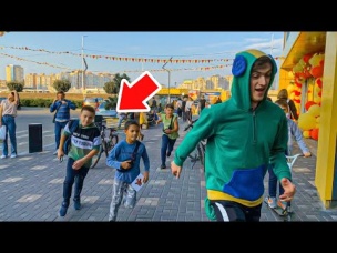 ШОК! ЛЕОНУ ПРИШЛОСЬ УБЕГАТЬ ОТ ШКОЛЬНИКОВ! А ОН ВСЕГО ЛИШЬ ХОТЕЛ ЗАДОНАТИТЬ!