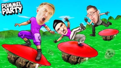Я ВАС НЕНАВИЖУ .!. Поругался.. Попробуй не упади Challenge! НОВЫЕ РЕЖИМЫ и МИНИ ИГРЫ В PUMMEL PARTY