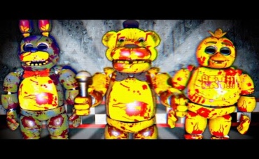 FNAF ЧТО СЛУЧИЛОСЬ с АНИМАТРОНИКАМИ из ФНАФ 1 !!! СЛОМАЛ КРОВАВОГО ФРЕДДИ и НАШЕЛ СПРИНГТРАПА !!!