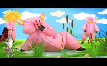 The Wolf and Three Little Pigs - Stories & Songs for Kids & Nursery Rhymes