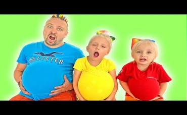 Alice and Dad Fun exercises and Rules of behavior for kids Best Learning Video for Toddlers