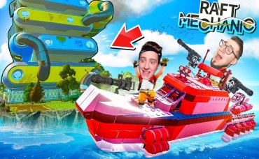 ЗАХВАТИЛИ БАЗУ РОБОТОВ! ВЫЖИВАНИЕ В НОВОМ SCRAP MECHANIC - RAFT MECHANIC.jpg
