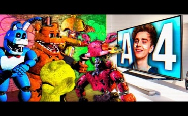 FNAF АНИМАТРОНИКИ СМОТРЯТ ВЛАДА А4 ФНАФ !!!