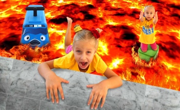 How did Alice and Eva get out of the fire Hot vs Cold challenge