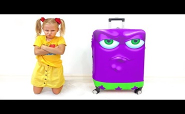Alice and fun family trips with dad Video compilation