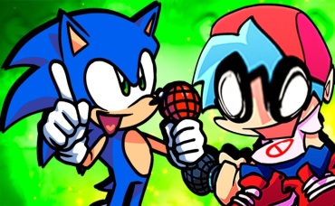 СОНИК РАШ против Бойфренда во Friday Night Funkin vs Sonic Rush Mod