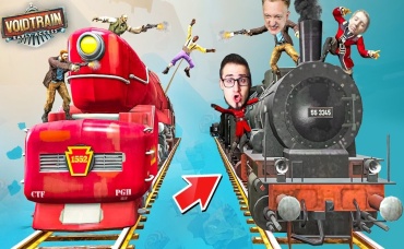 ПОЕЗД МАРОДЕРОВ НАПАЛ НА НАС! ЭТО ЛОВУШКА! ОБНОВЛЕНИЕ ВЫЖИВАНИЯ В VOIDTRAIN.