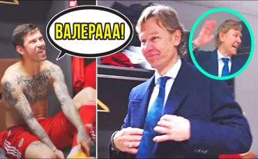 Вот как Карпин ТАНЦЕВАЛ в раздевалке после победы! Словения 1 2 Россия. Гол Джикии
