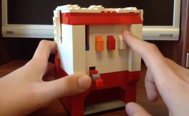 Пинбол из Lego V7