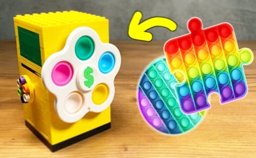 Как сделать Tic Tac Конфетницу с Сейфом из ЛЕГО - Без техник