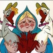 Два веселых гуся