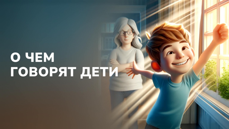 О чем говорят дети