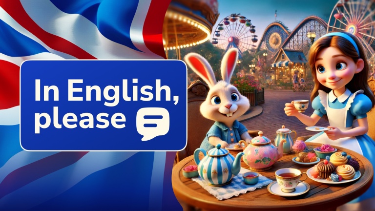 In English please
