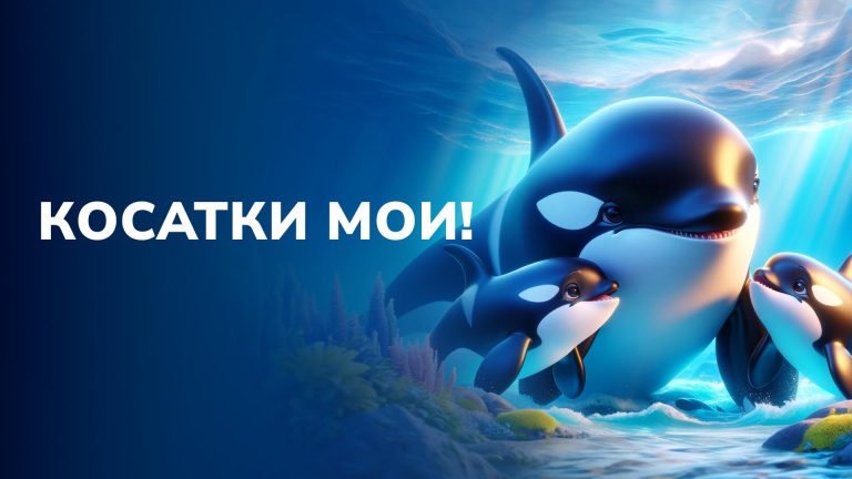 Косатки мои!