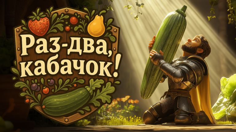 Раз-два, кабачок!