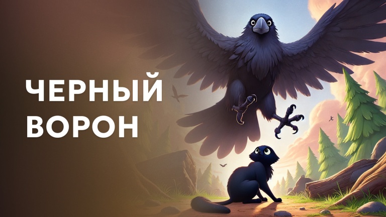 Черный ворон